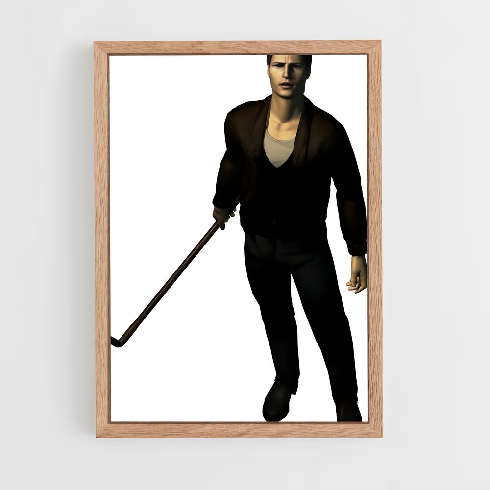 Poster Le Guerrier Égaré – affiche Silent hill (vue 4)